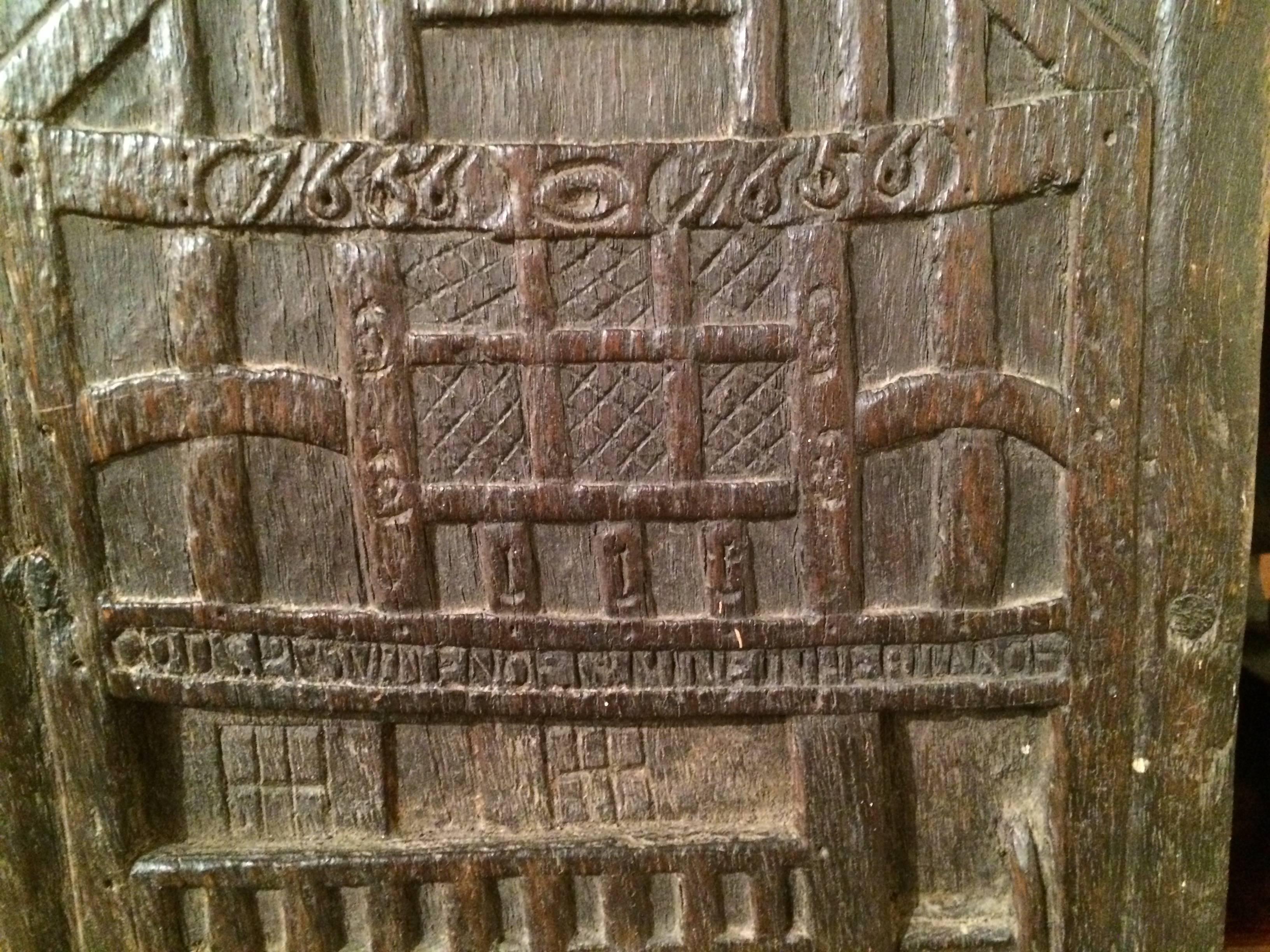 18th Century English Carving of God's Providence House 3