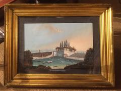 Neapolitan Gouache of Pompeii