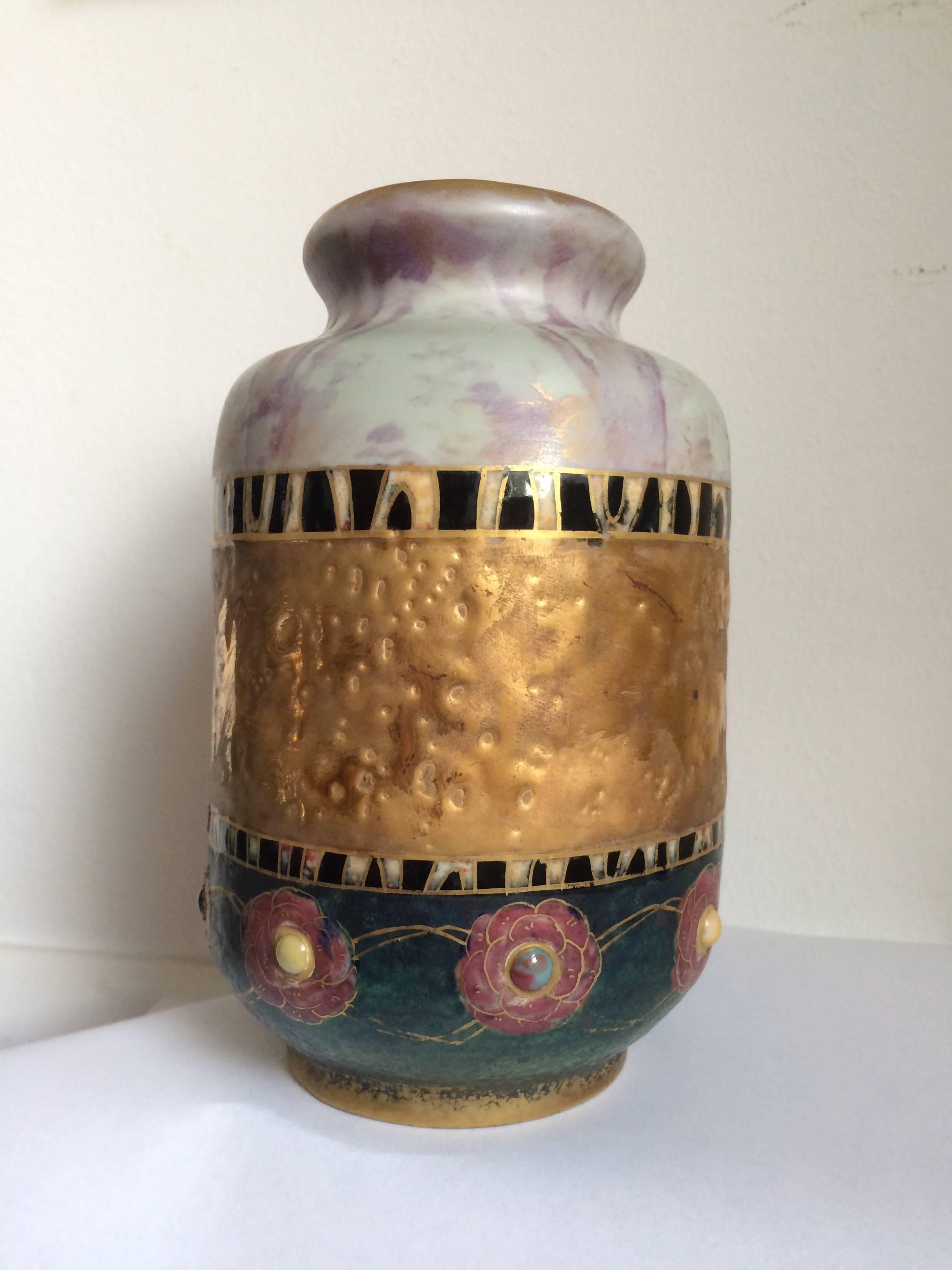 Vienna Secession Amphora 'Fairy Princess' Vase