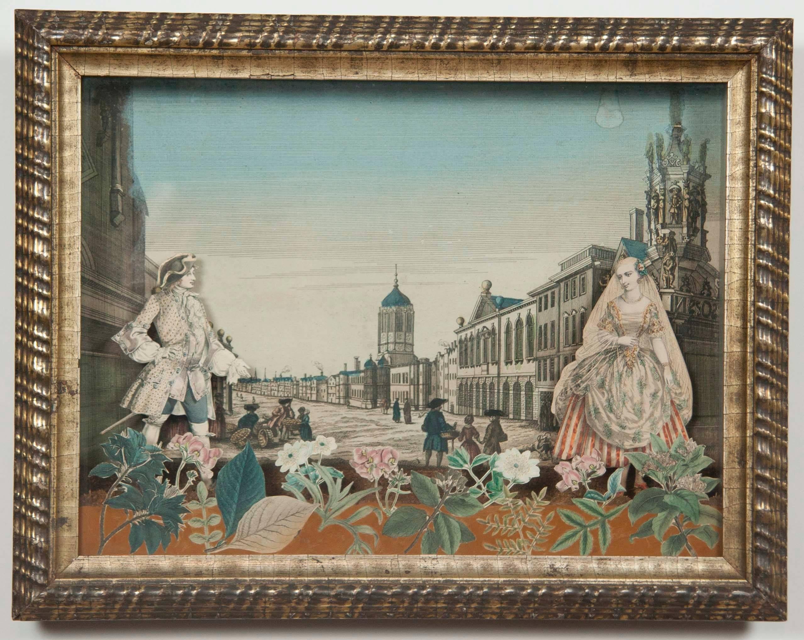 Luigi XV Diorama francese del XVIII secolo di Christ Church Oxford