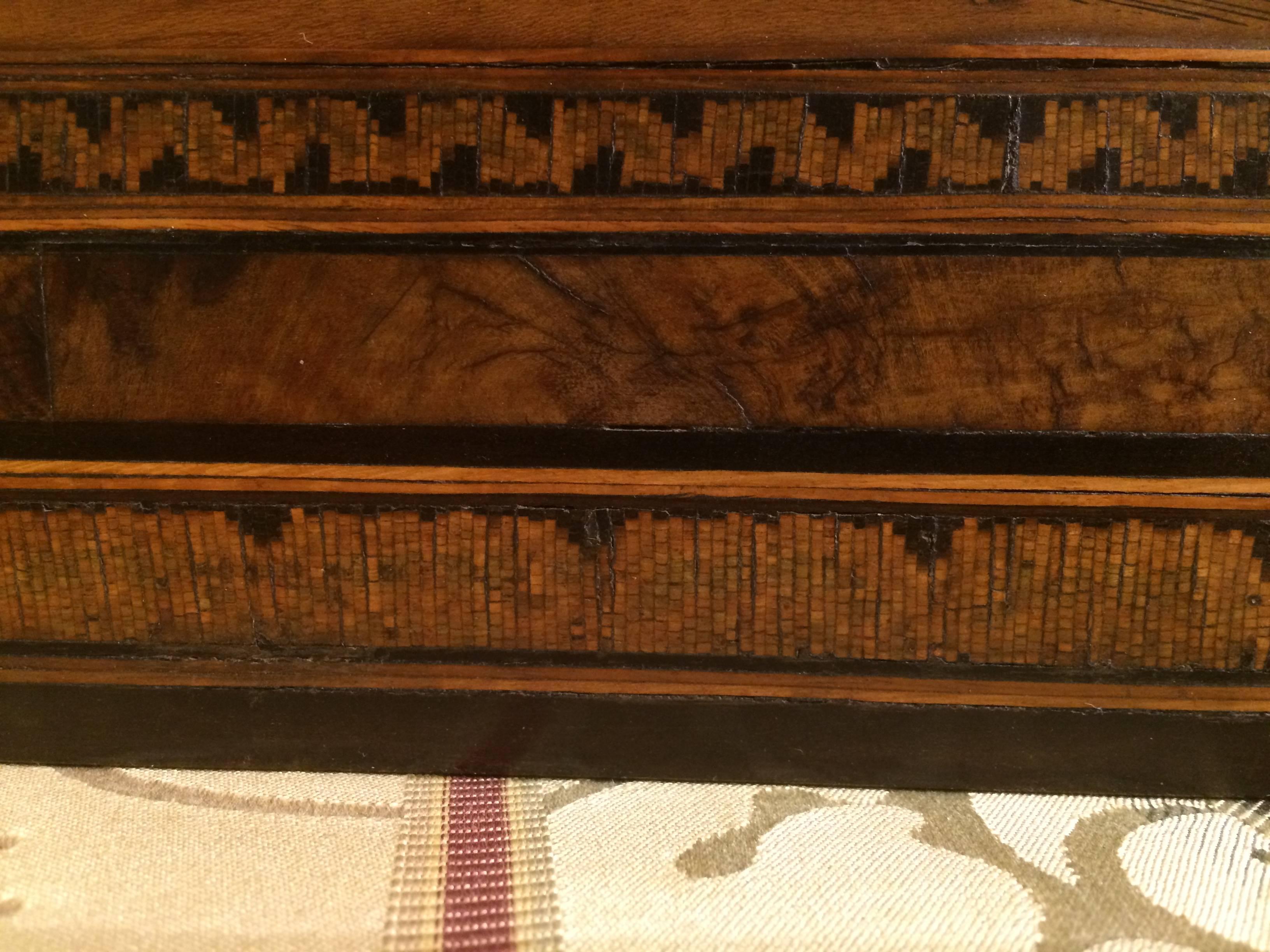 Inlaid Marquetry Panel, Sorrento, Italy 19th Century 2