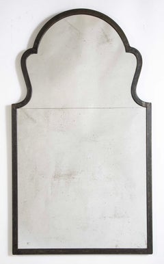 Queen Anne Style Steel Frame Mirror, Mid 20th Century Italian