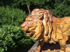 Lion Sculpture by Antoine-Louis Barye