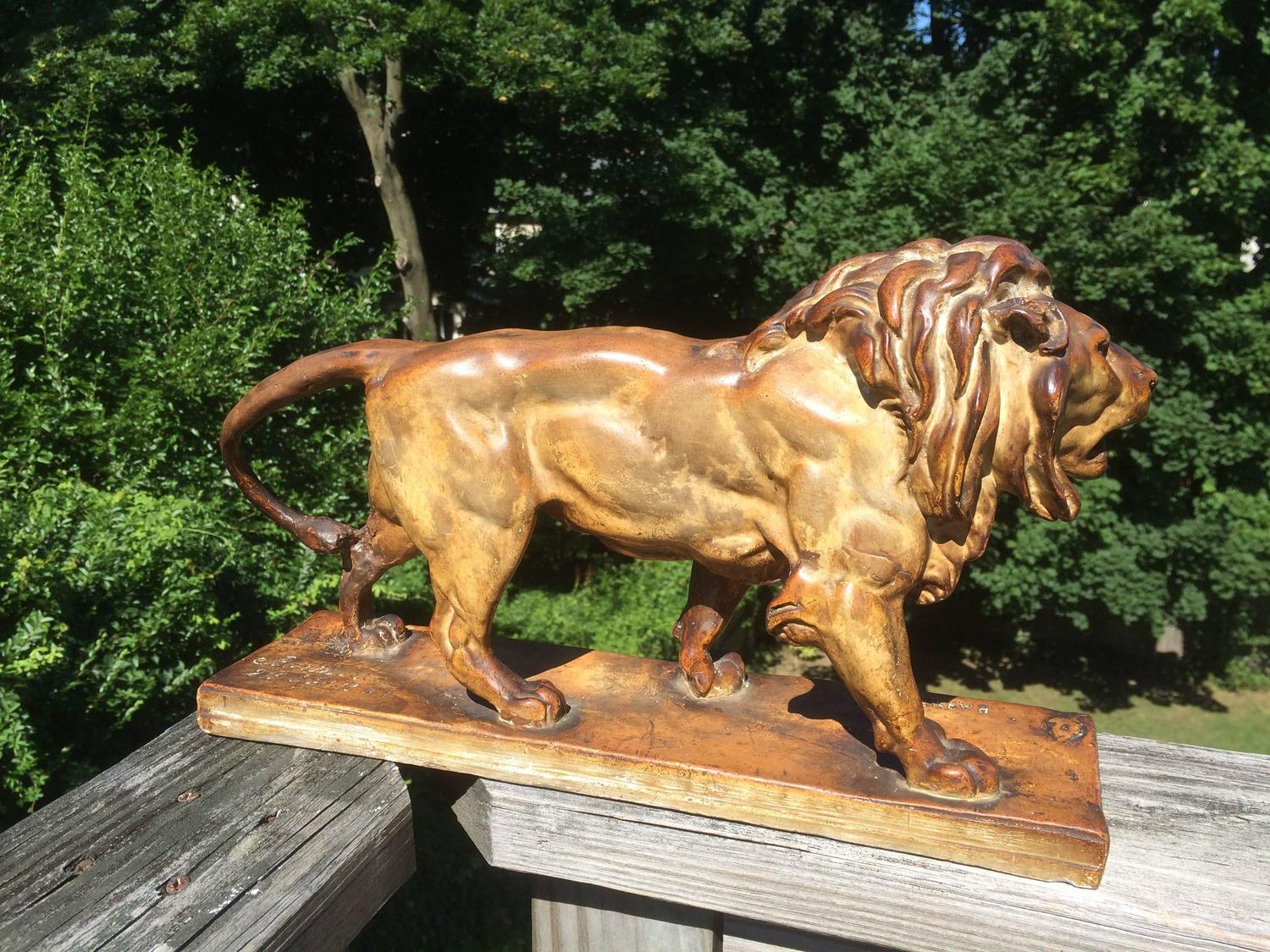 Lion Sculpture by AntoineLouis Barye For Sale at 1stdibs