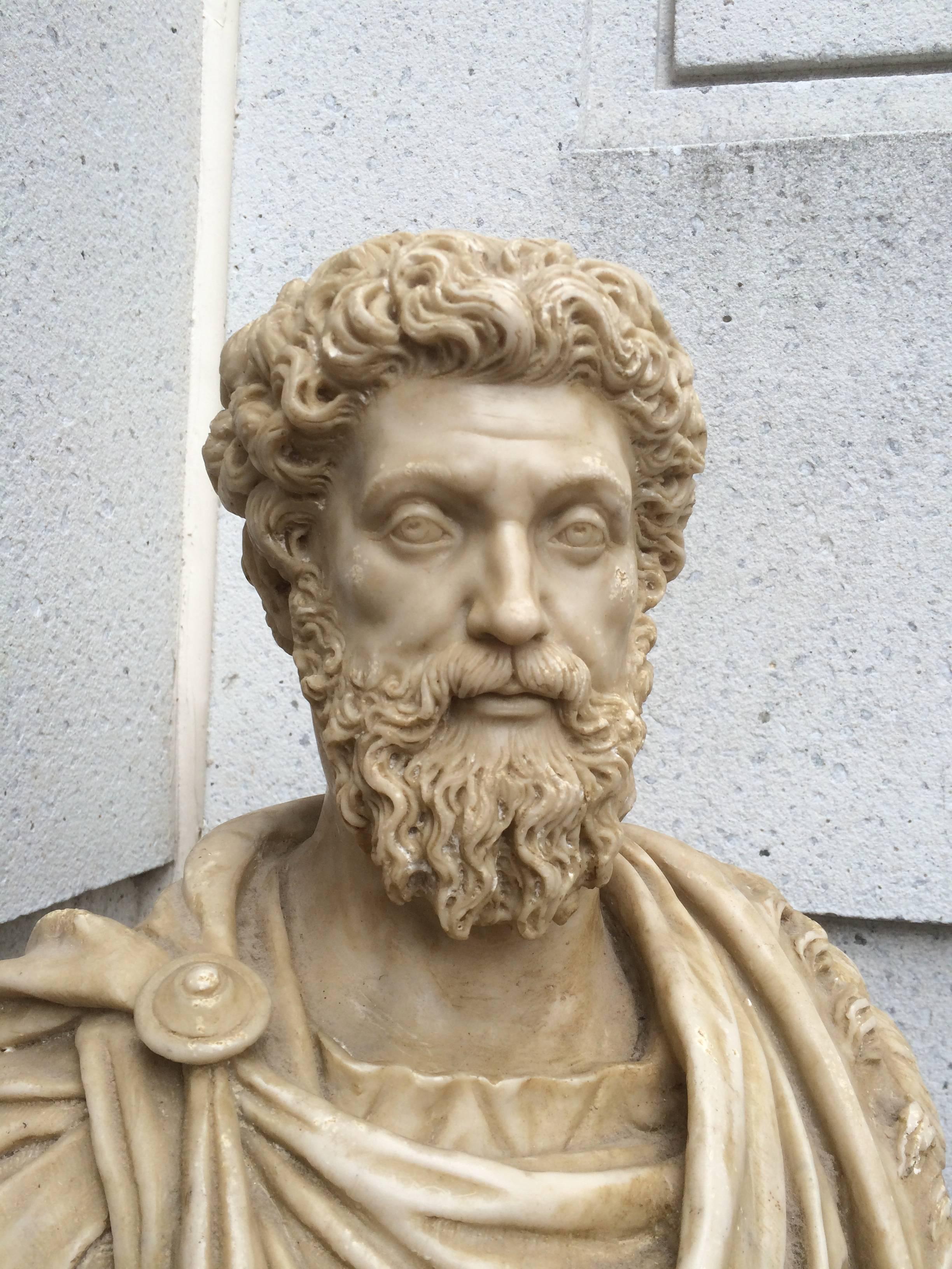 marcus aurelius bust