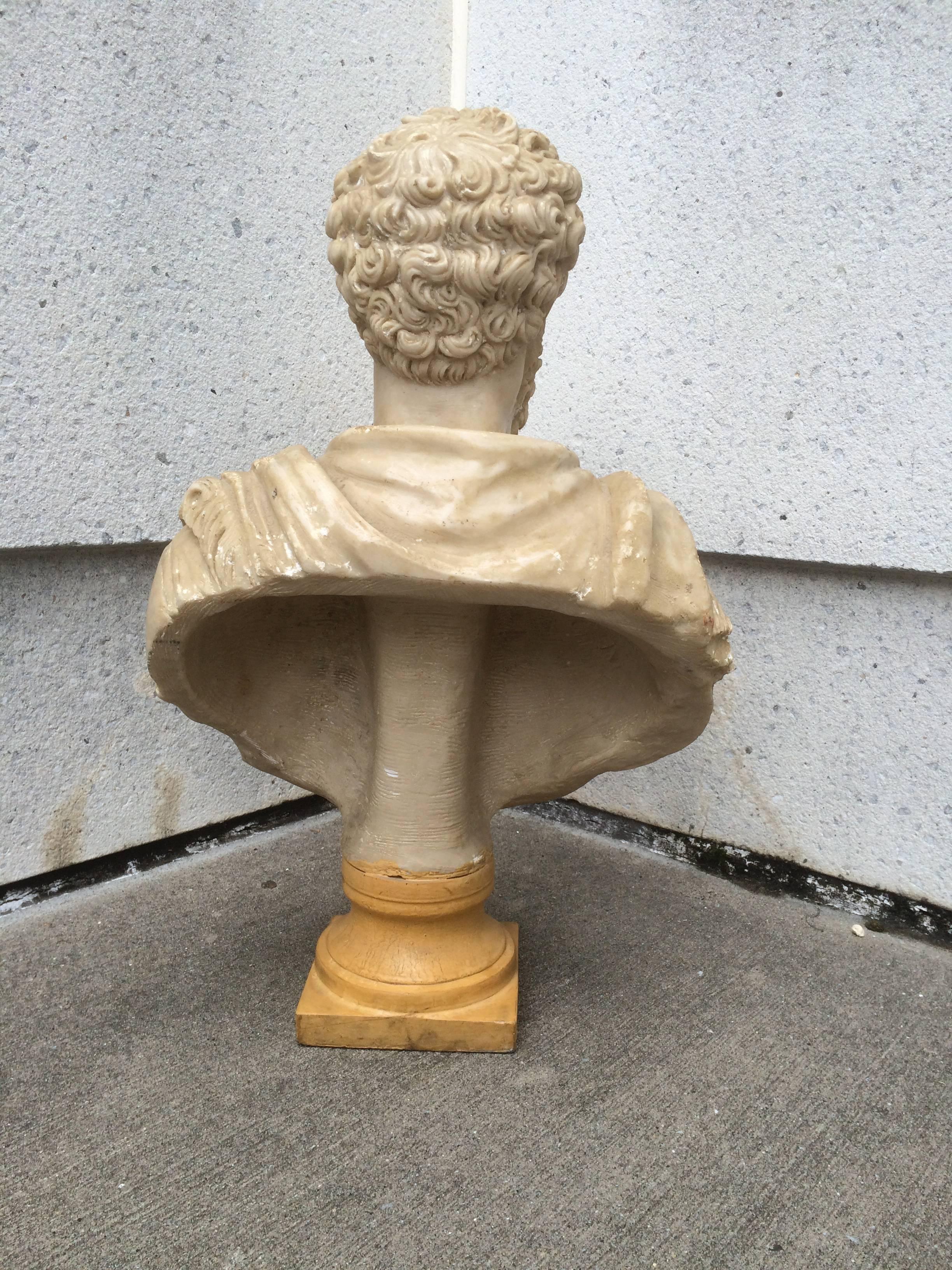 Roman Bust of Marcus Aurelius In Excellent Condition In Stamford, CT