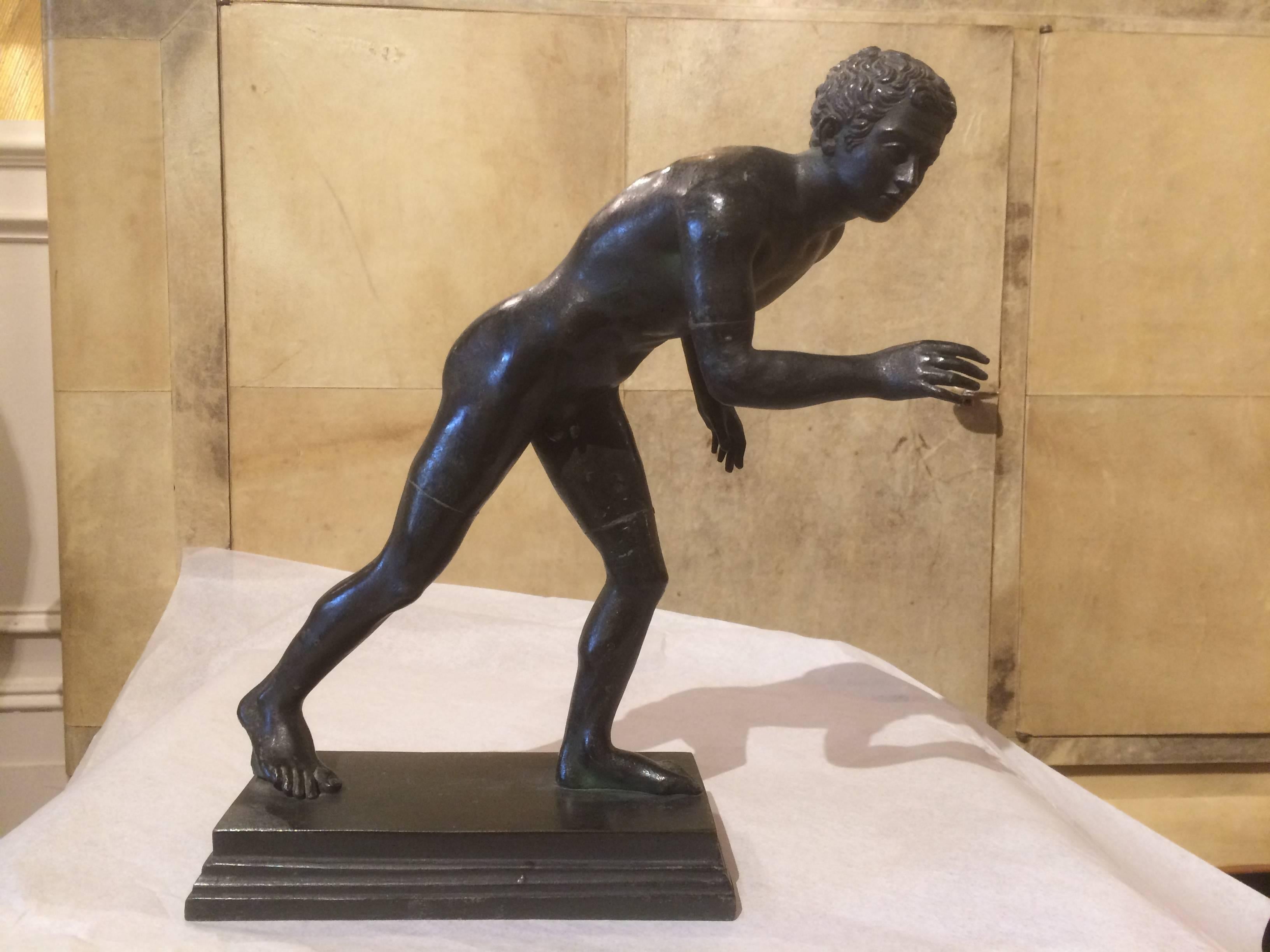 Grand Tour Bronzes of Wrestlers after the Roman Originals 4