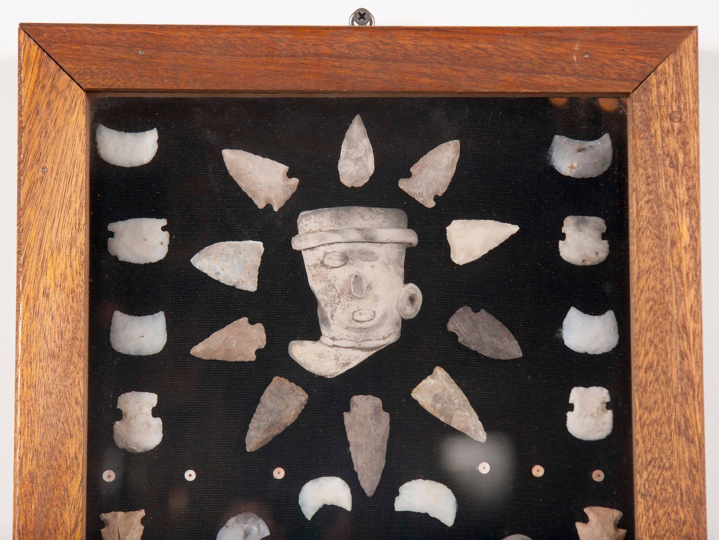 18th Century and Earlier American Indian Arrowhead and Artifact Collection
