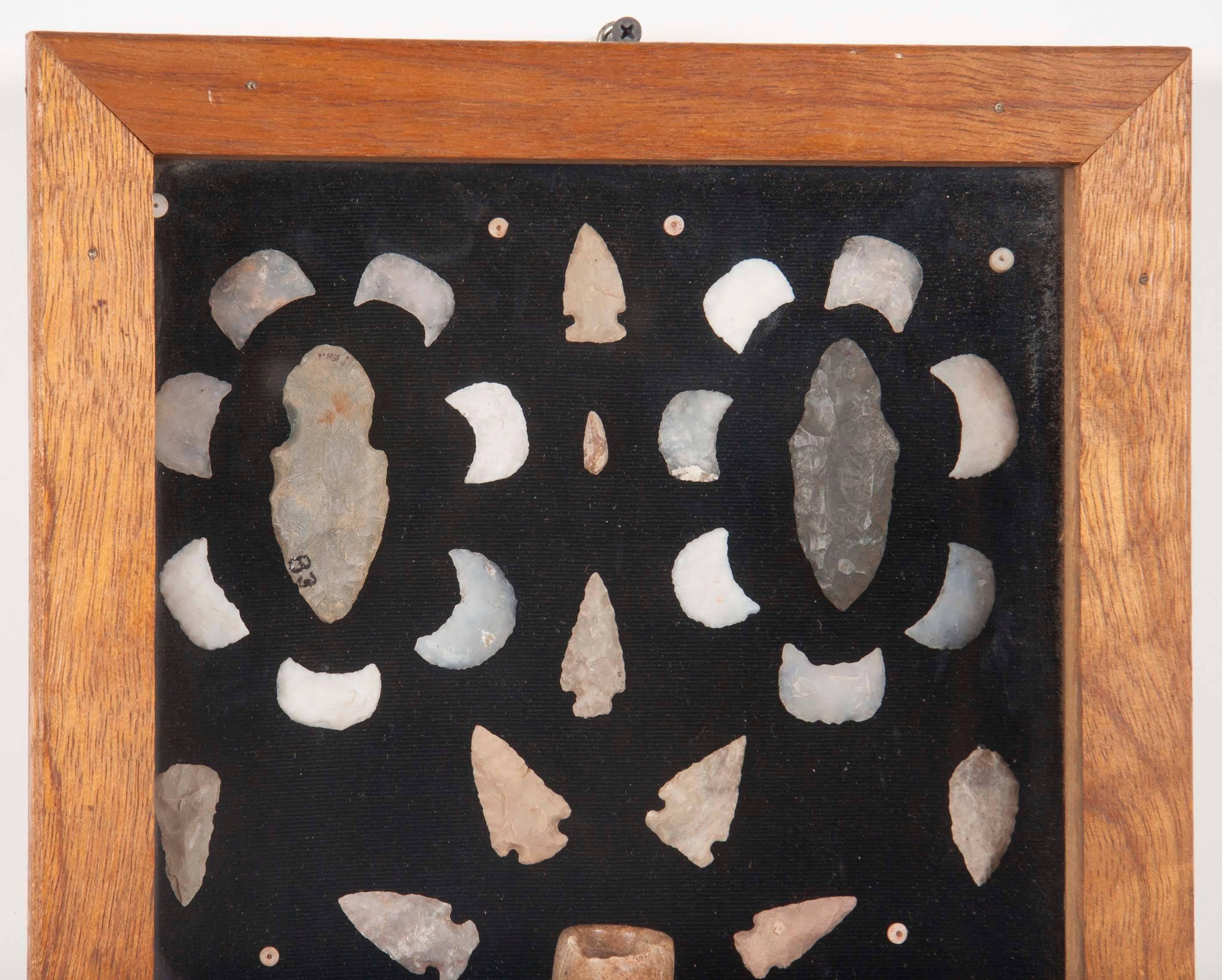 American Indian Arrowhead and Artifact Collection 3