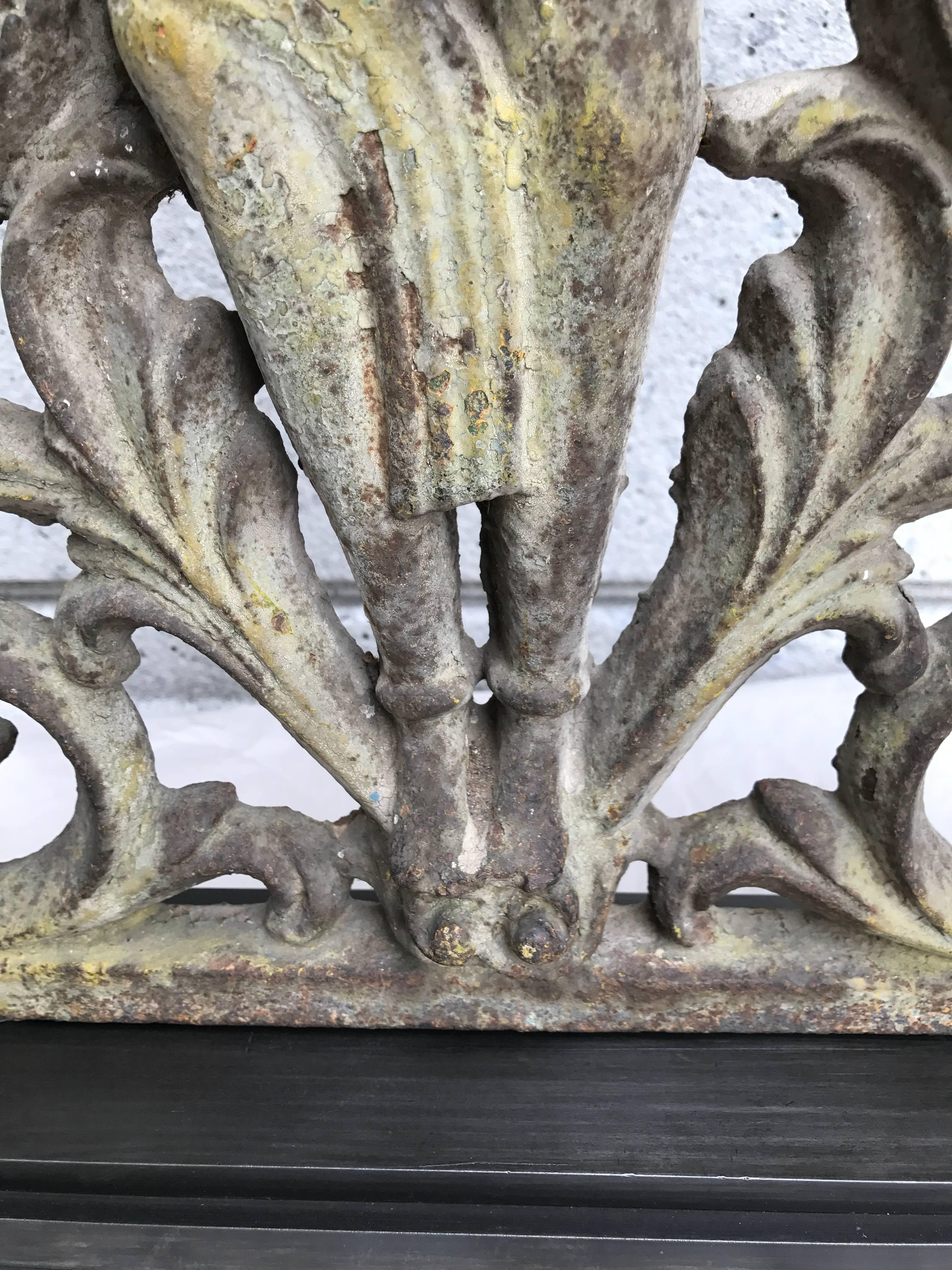 19th Century Pair of Anglo-Indian Cast Iron Architectural Panels