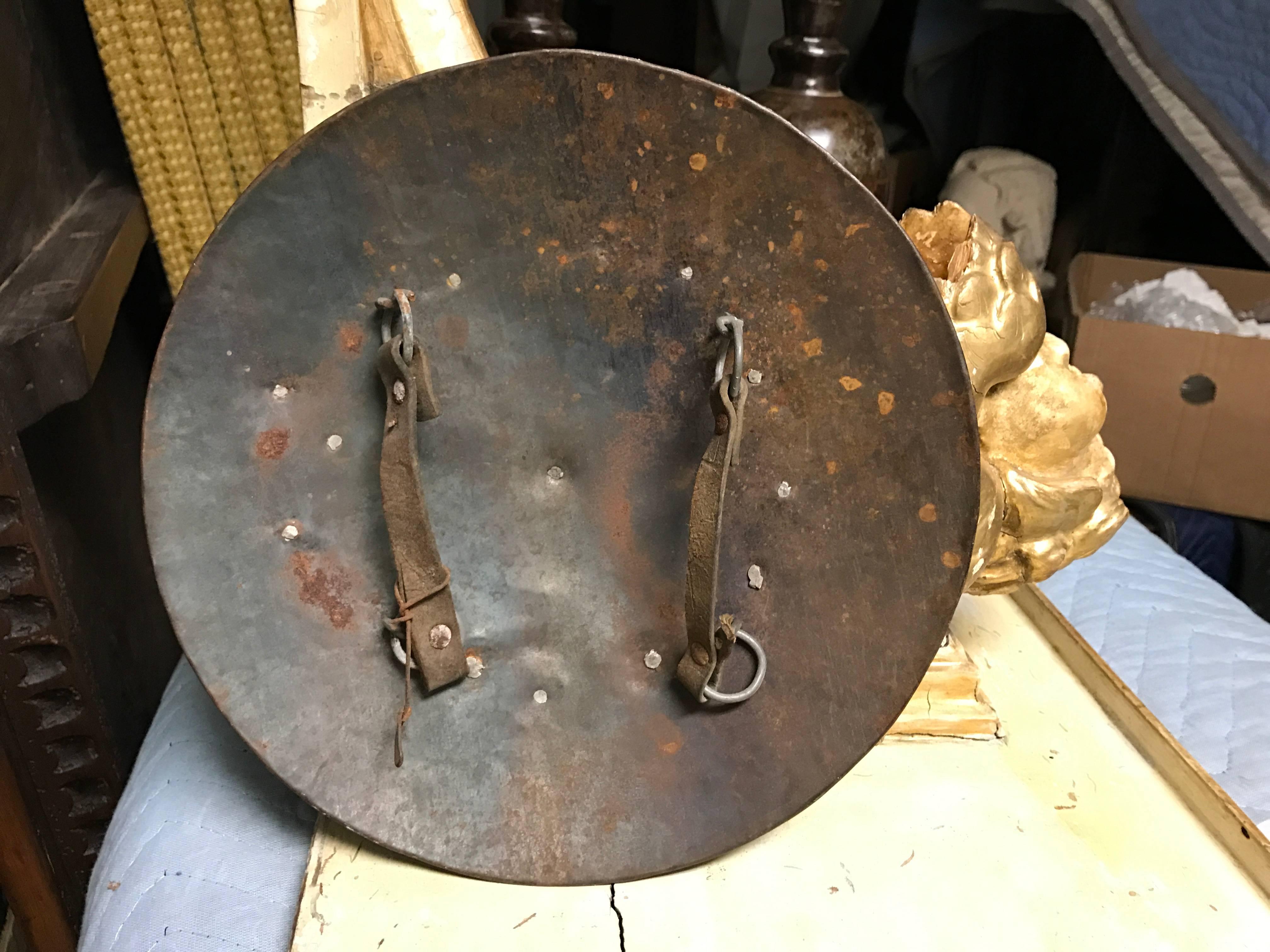 Ottoman Iron and Brass Miniature Shield 1