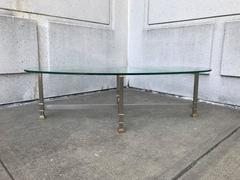 Maison Jansen Oval Coffee Table