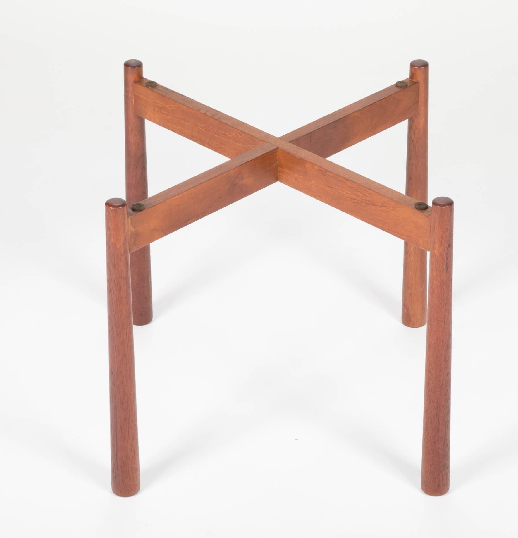 Pair of Midcentury Teak Side Tables, style of  Jens Quistgaard for DUX 3