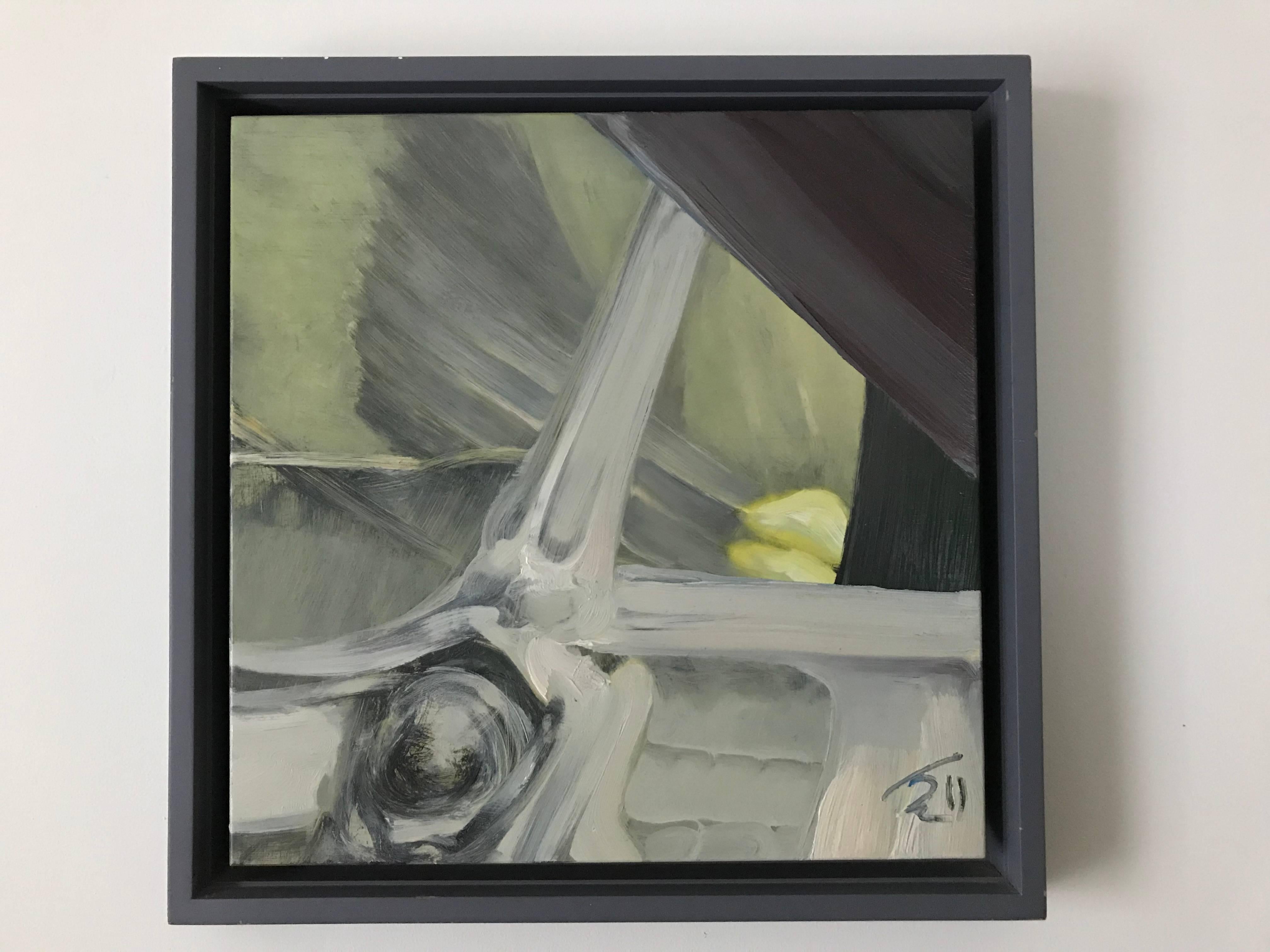 Abstraktes Ölgemälde von Robert Chapman, Assistent von Willem de Kooning im Zustand „Gut“ im Angebot in Stamford, CT