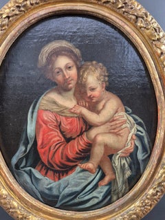Virgin And Child — French School, C. 1700 — Circle Of Pierre Mignard