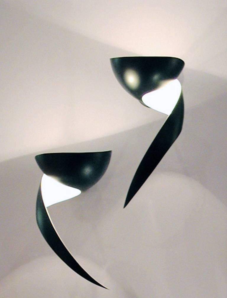 flame wall sconce