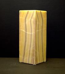Square Based Ambient Table Lamp in Onyx