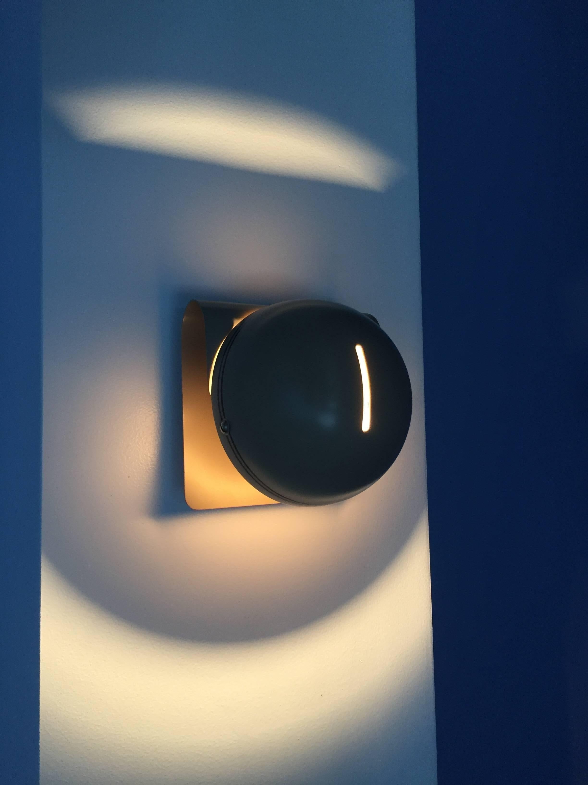 Enameled Wall Sconce by Guiseppe Cormio for Guzzini