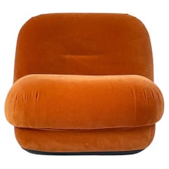 Alberto Rosselli for Saporiti, 'Maxijumbo' lounge chairs, italy, 1970s