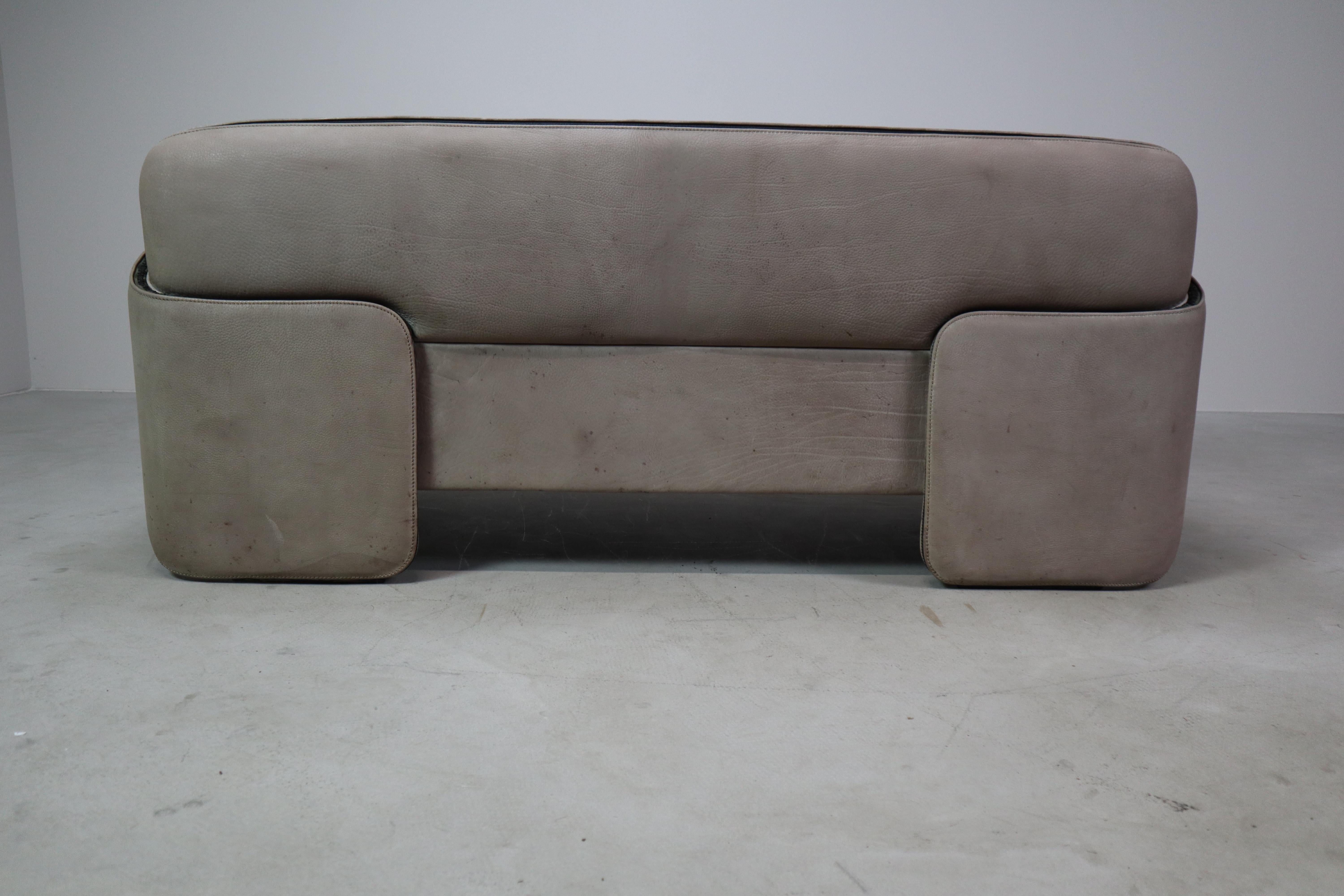 De Sede DS-125 two-seat sofa by Gerd Lange, 1978 For Sale 10