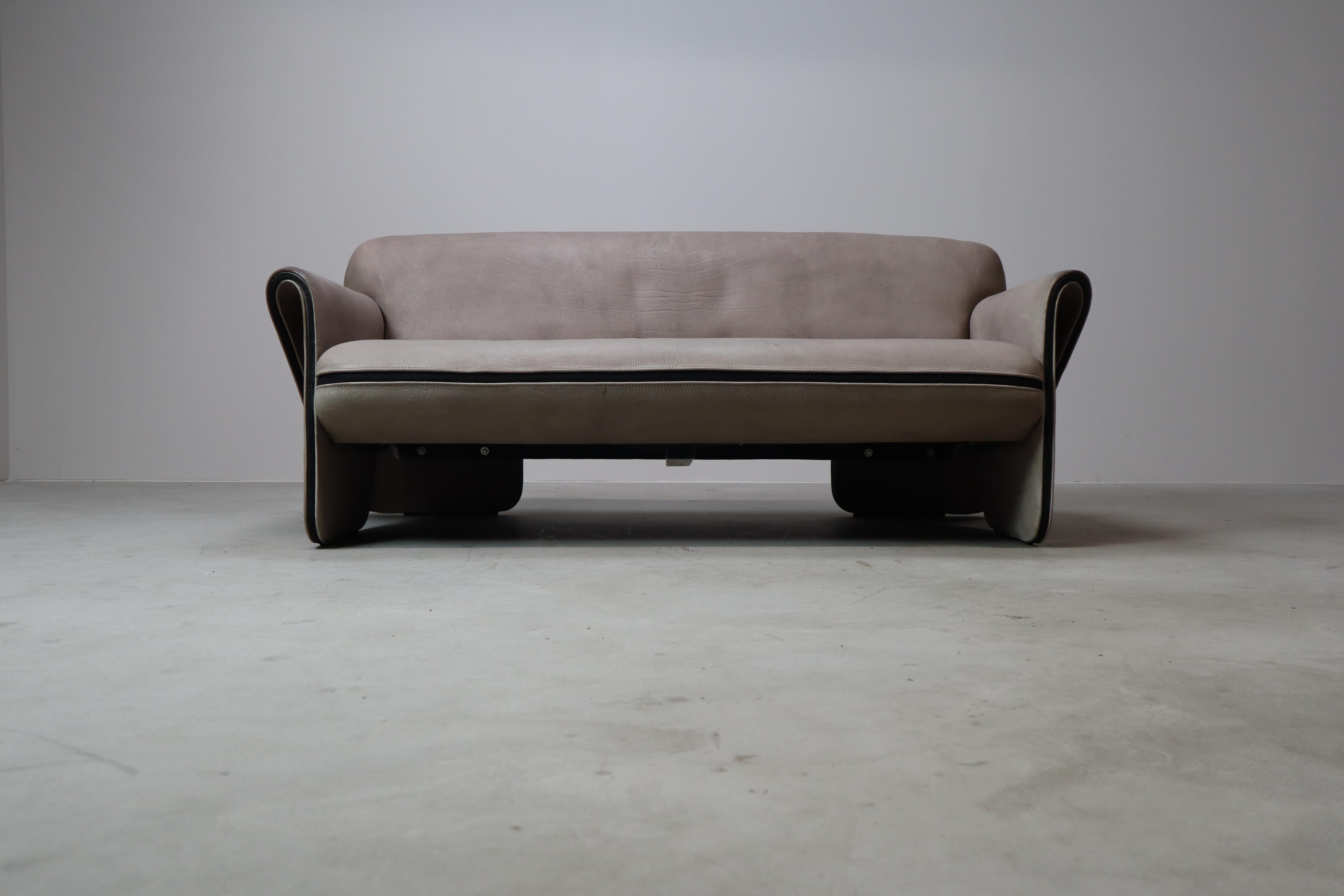 De Sede DS-125 two-seat sofa by Gerd Lange, 1978 For Sale 1