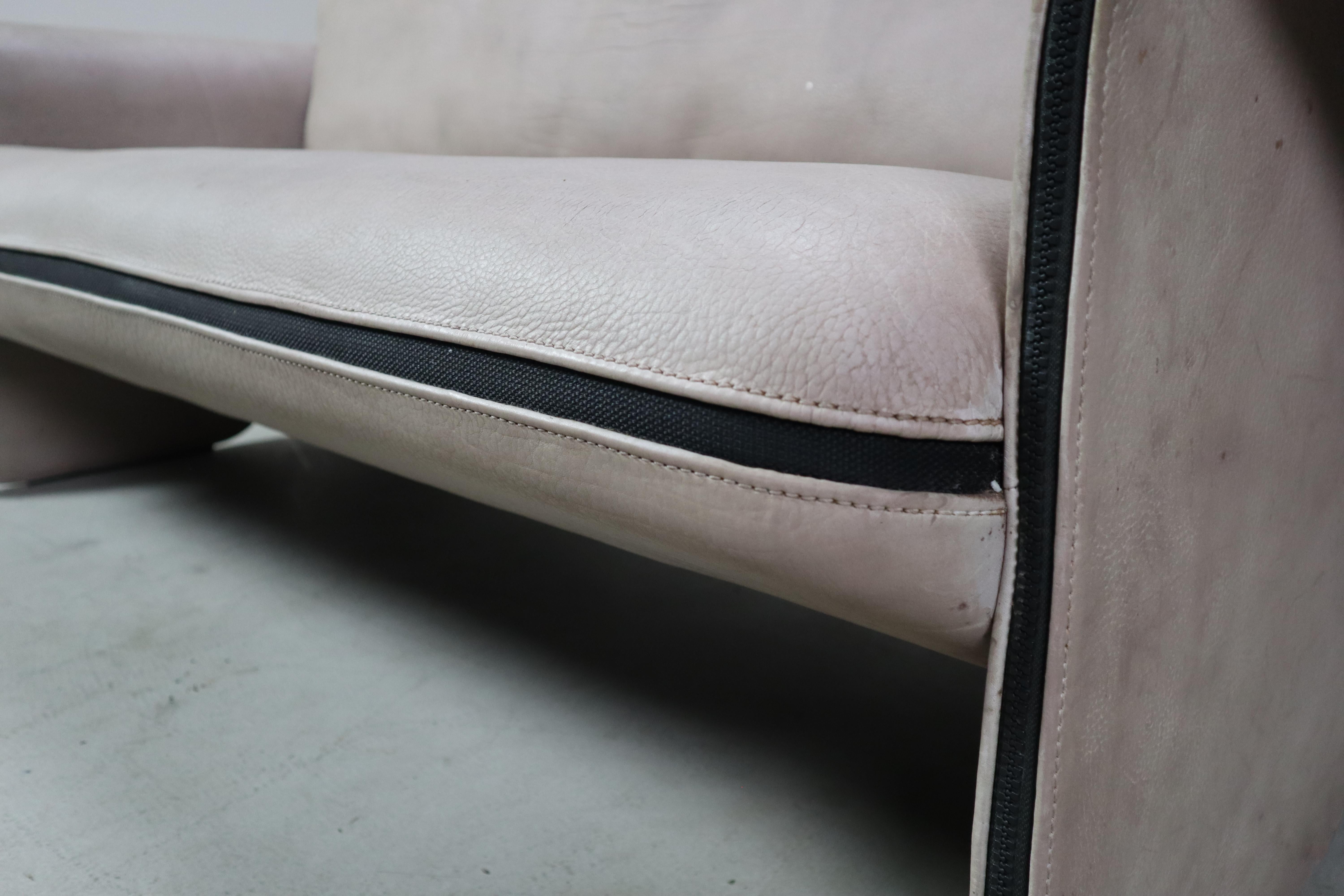 De Sede DS-125 two-seat sofa by Gerd Lange, 1978 For Sale 4