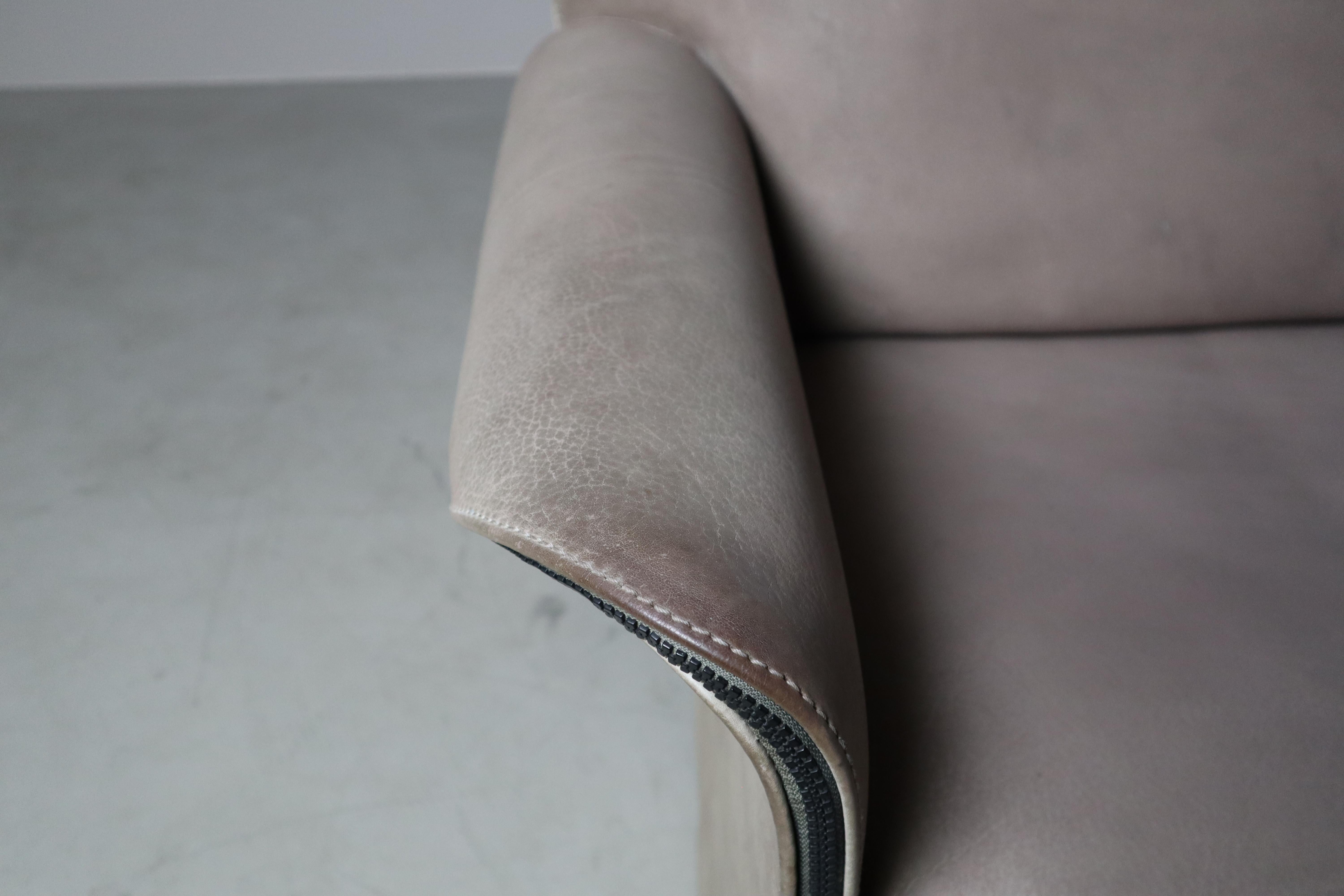 De Sede DS-125 two-seat sofa by Gerd Lange, 1978 For Sale 2