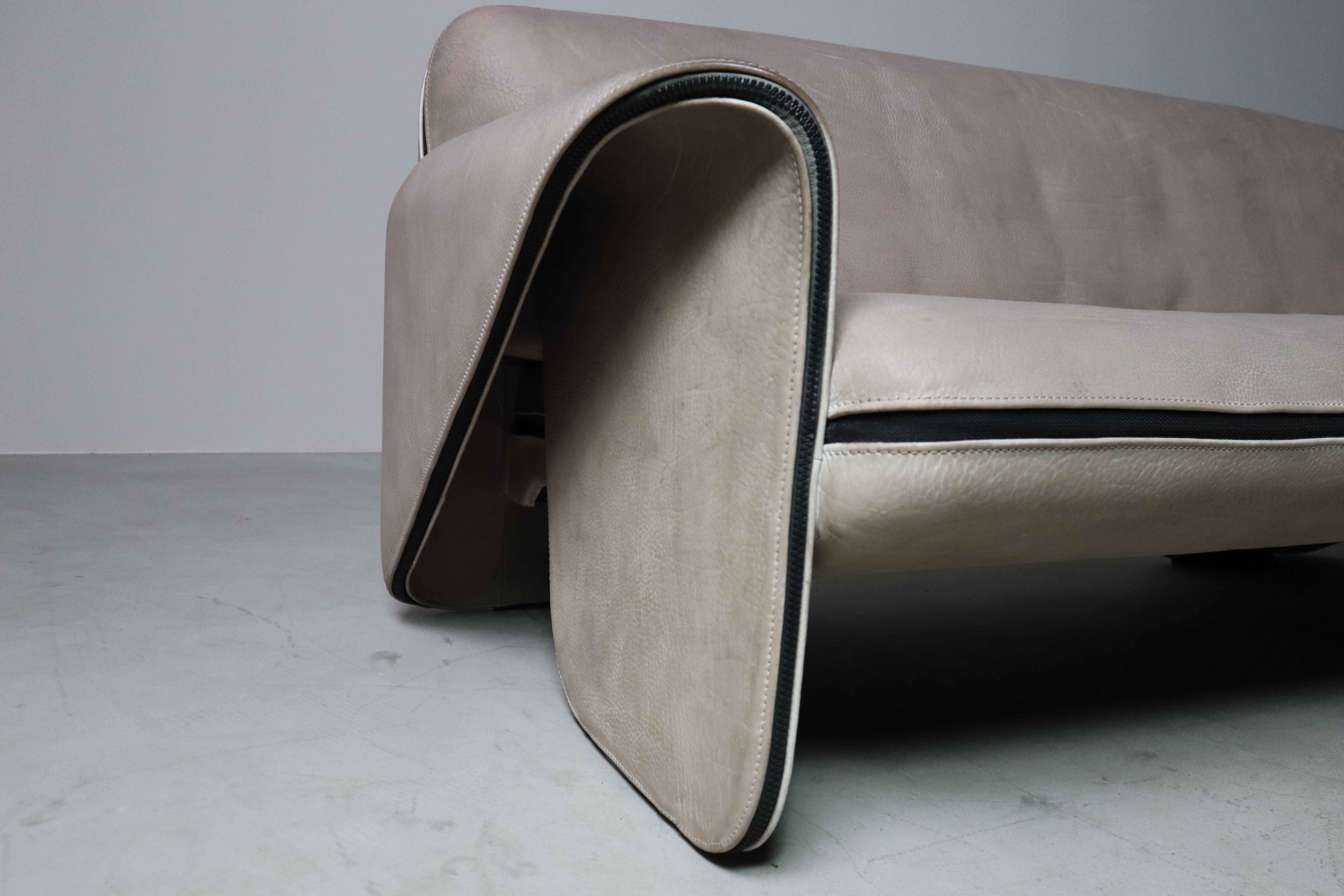 De Sede DS-125 two-seat sofa by Gerd Lange, 1978 For Sale 3