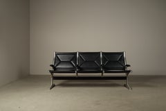 Charles & Ray Eames Tandem Sling 3-Sitzer-Sitzbank, 1962