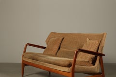 Set da salotto a tre pezzi di Arnold Madsen & Henry Schubell per Bovenkamp, anni ’60