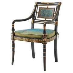 Regency Parcel Gilt Armchair