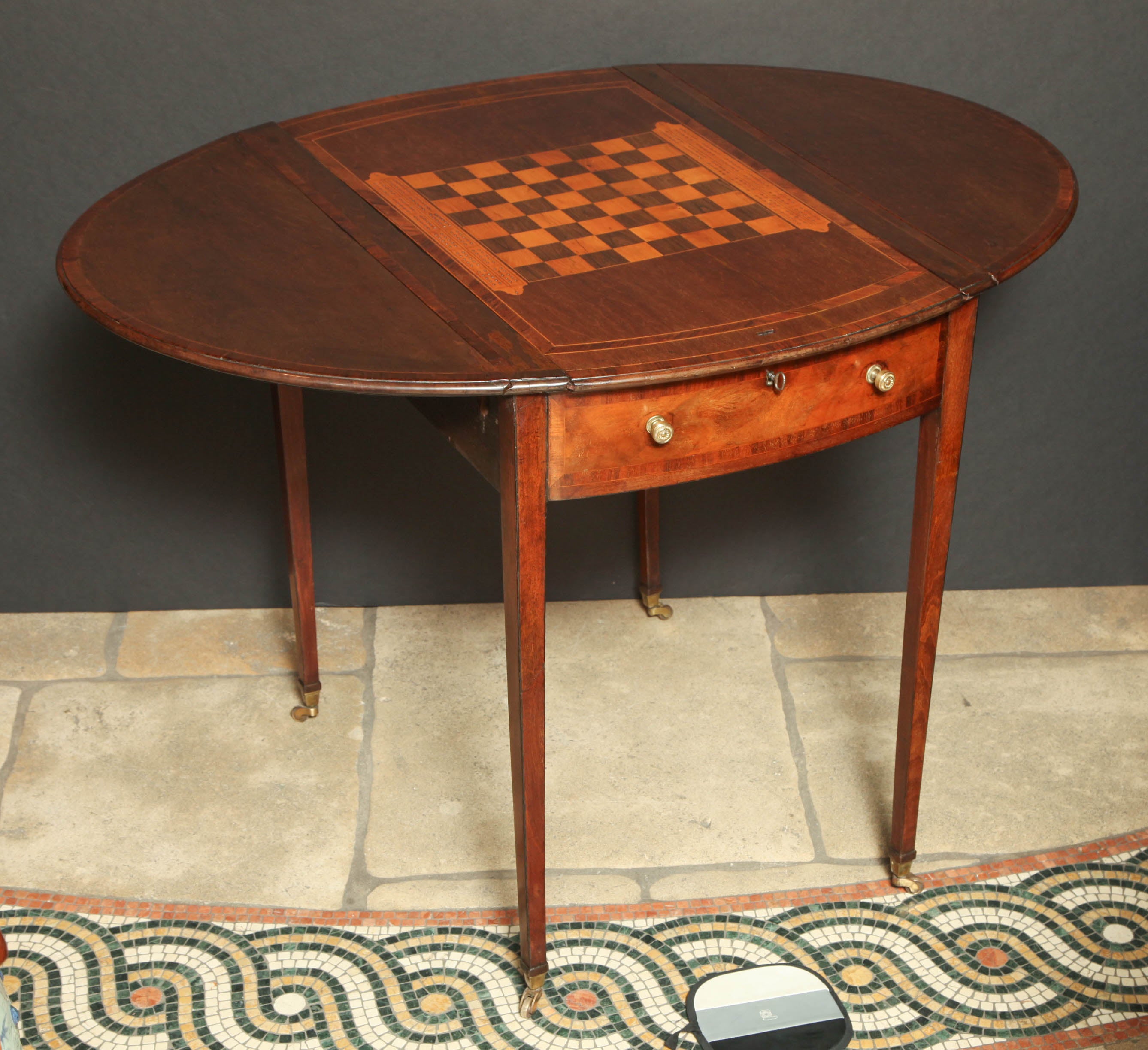 George III Pembroke Game Table