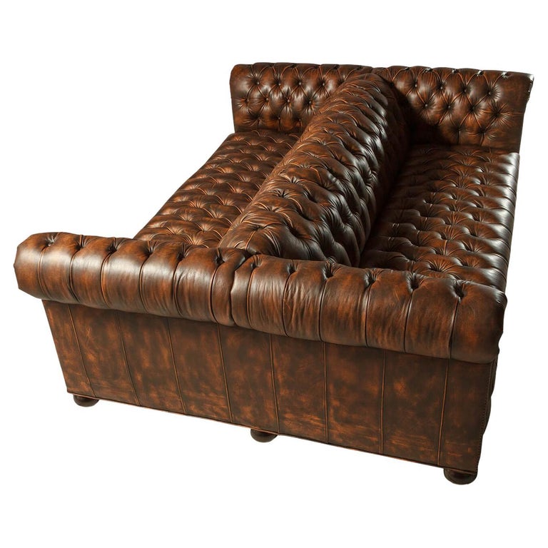 Double Sided Chesterfield Sofa For Sale at 1stDibs | double sided couch