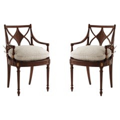 Two Regency Armchairs