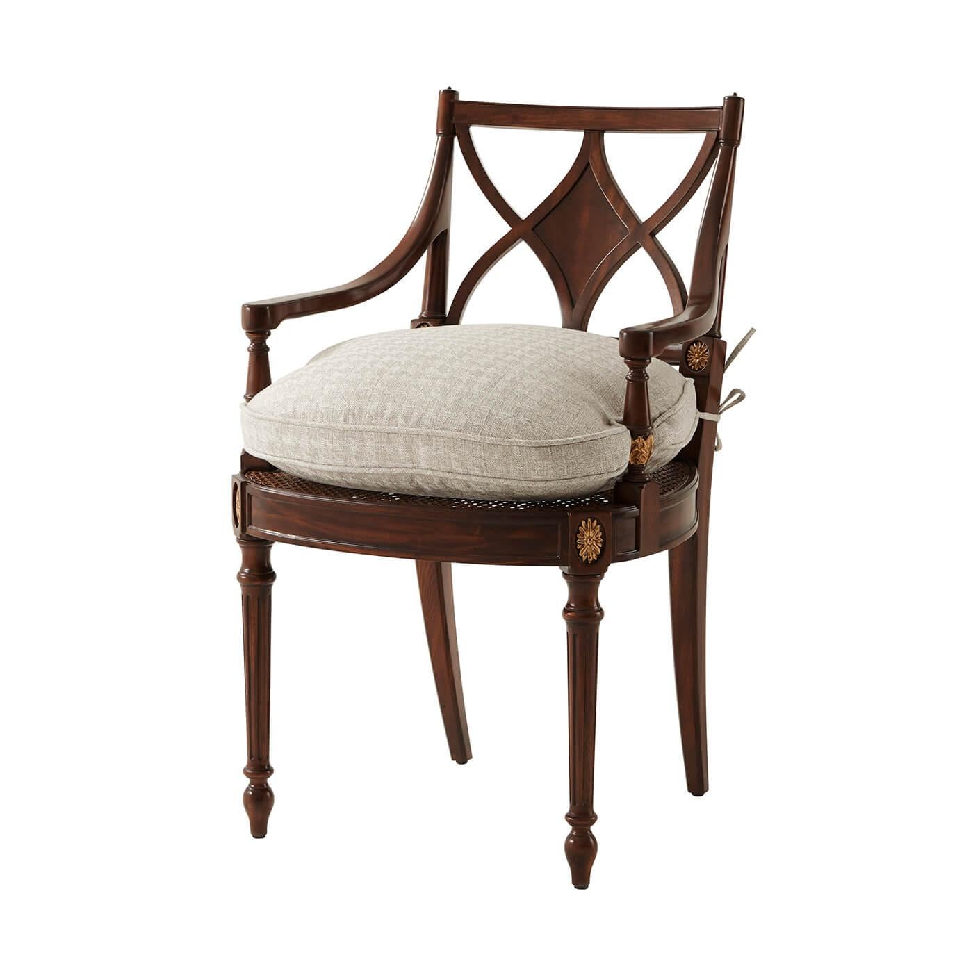 Legno Due poltrone Regency in vendita