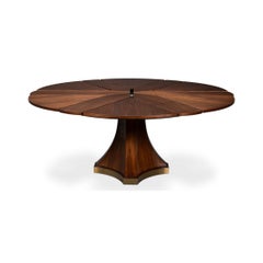 Art Deco Style Walnut Dining Table