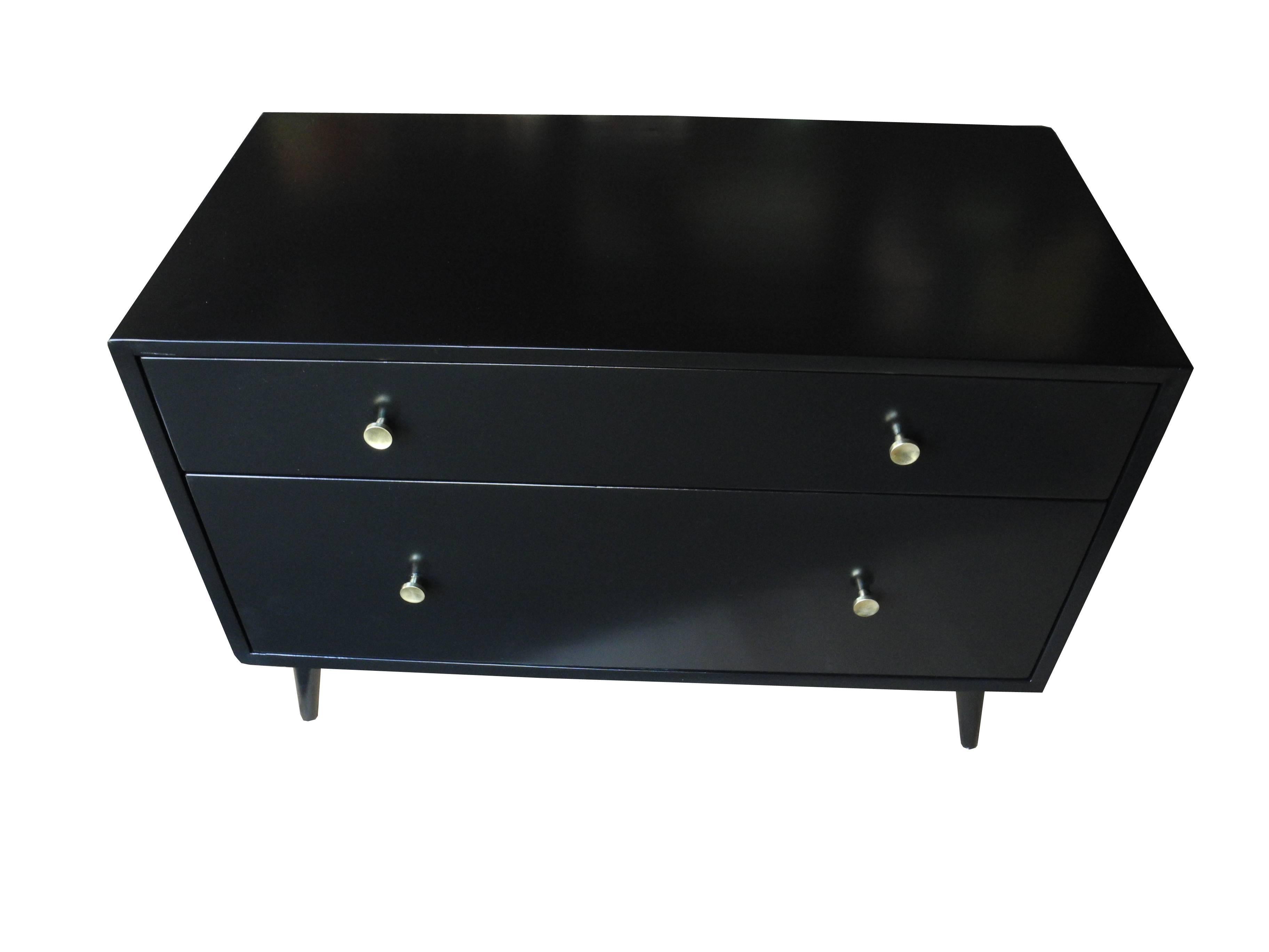 Mid-Century Modern Dressers or Nightstands by Morris Sanders for Mengel Module In Good Condition In Hudson, NY