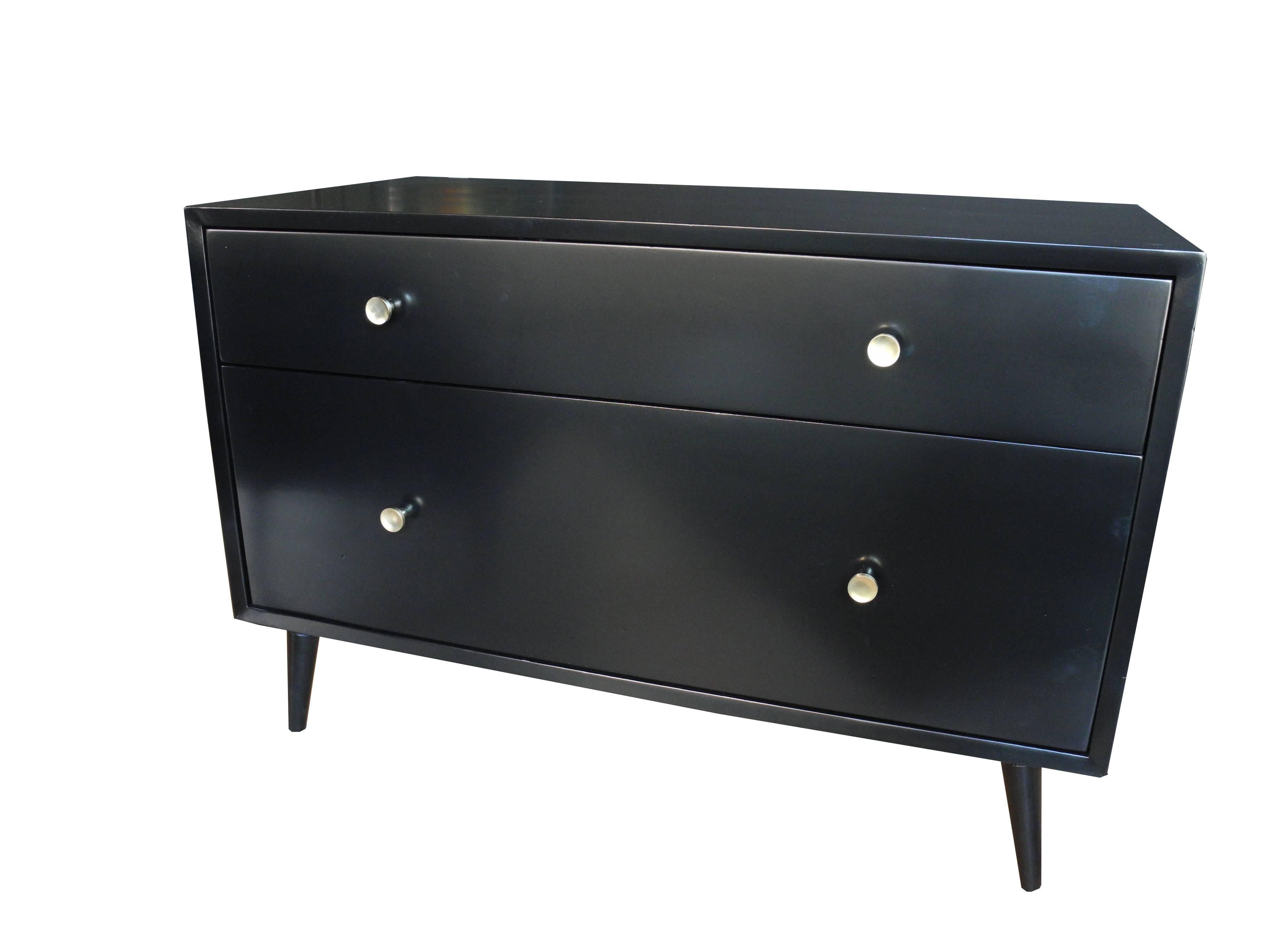 American Mid-Century Modern Dressers or Nightstands by Morris Sanders for Mengel Module