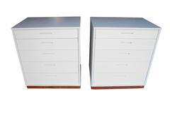 Modern Matching Nightstands or Dressers Designed by Edward Wormley for Dunbar