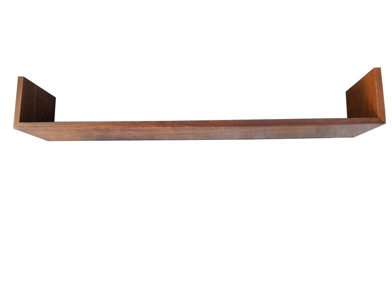 MidCentury Modern Vintage Walnut Shelves at 1stdibs