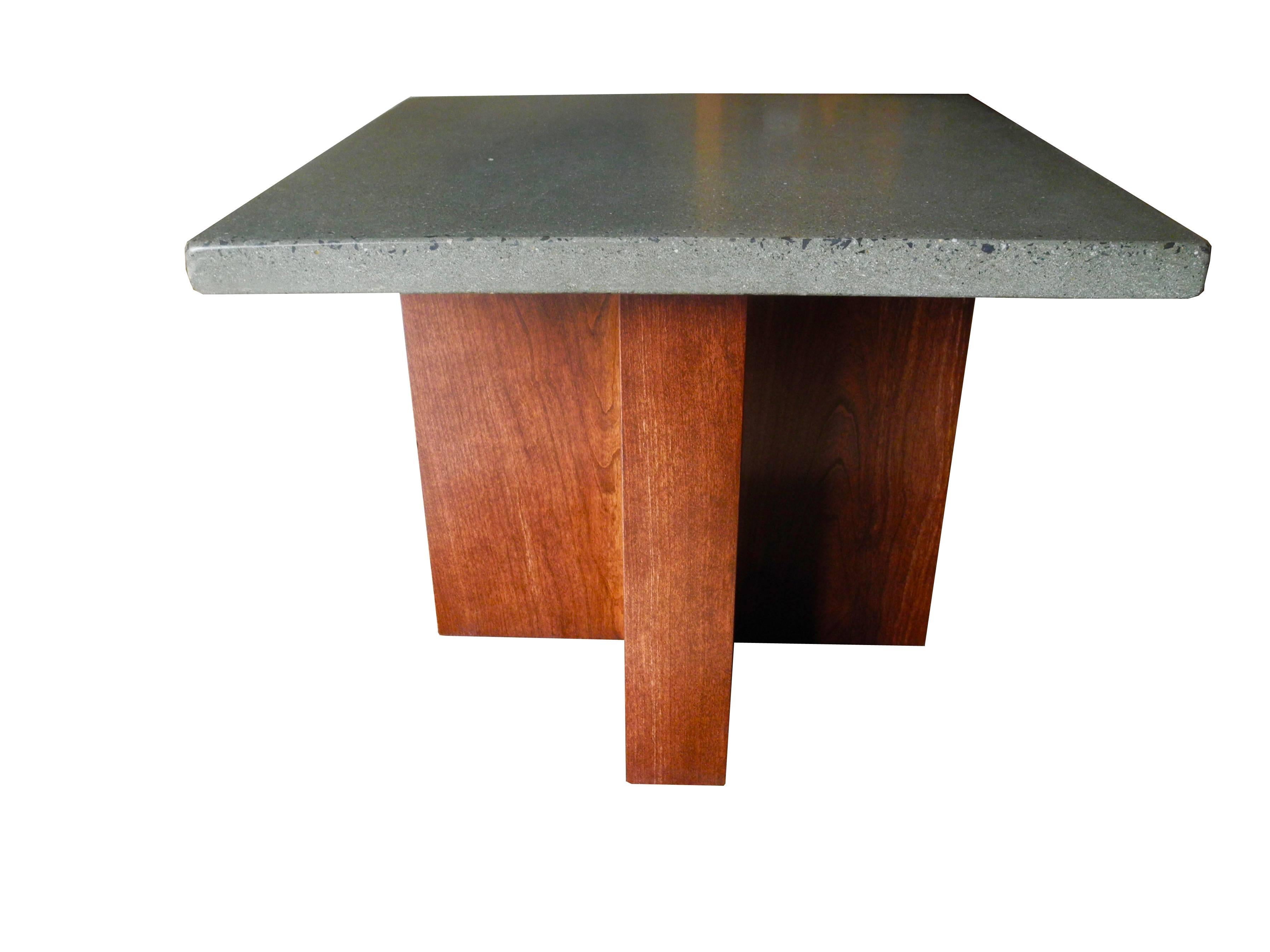 Pair of Side Tables or Nightstands Coffee Tables by CR Design In Excellent Condition For Sale In Hudson, NY