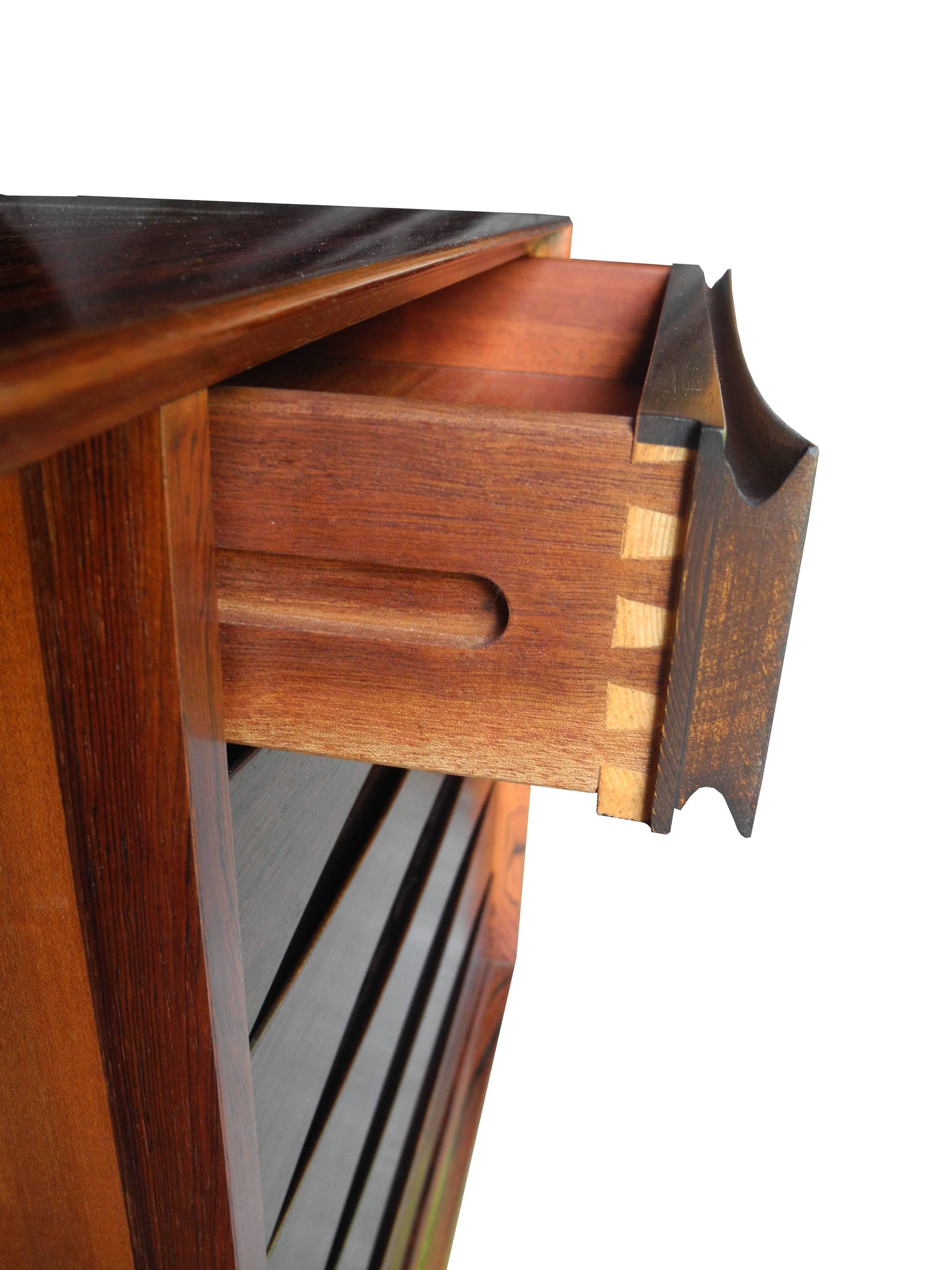 Danish Modern Rosewood Sideboard or Credenza by Arne Vodder 2