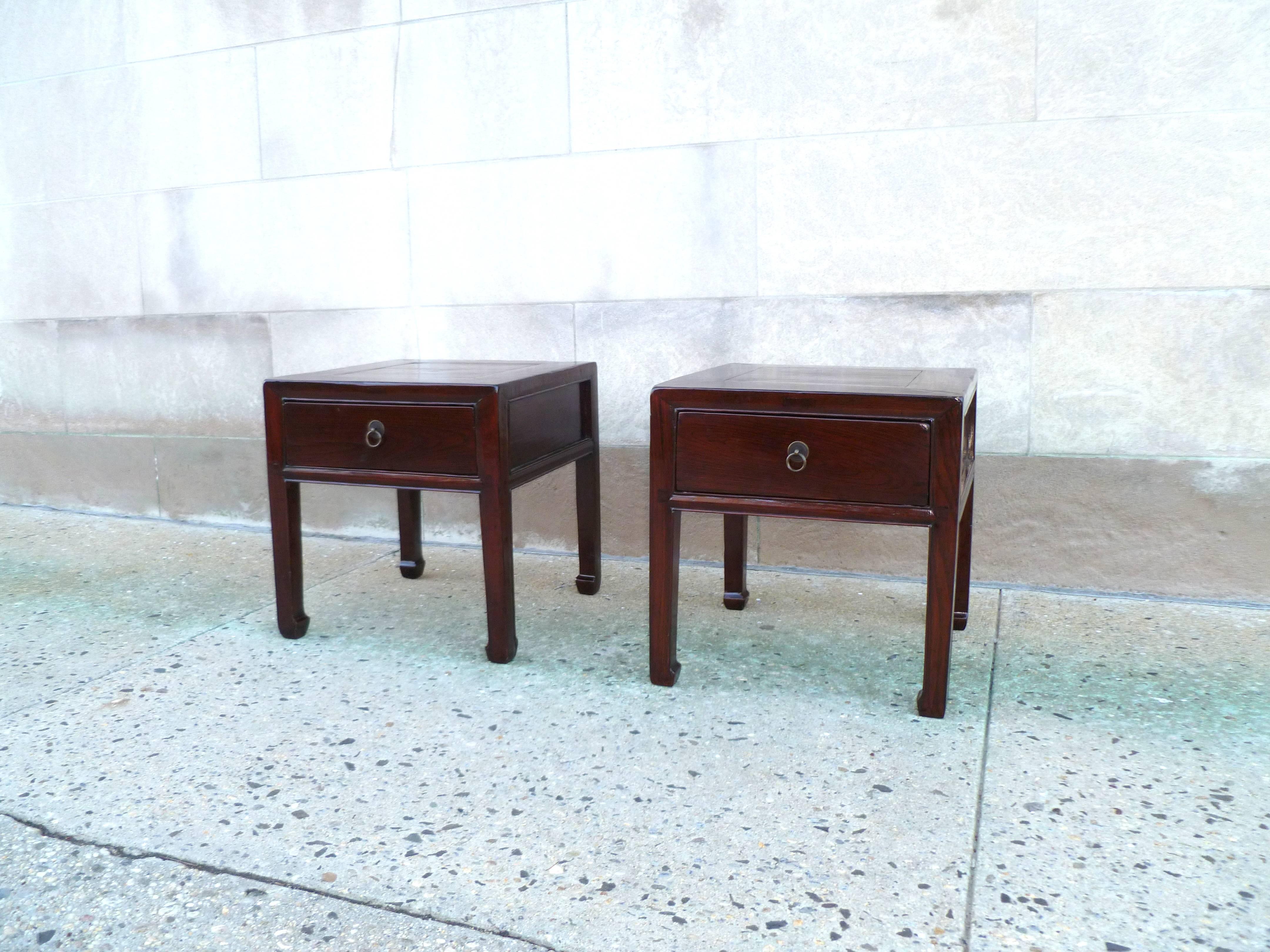 end tables with drawers