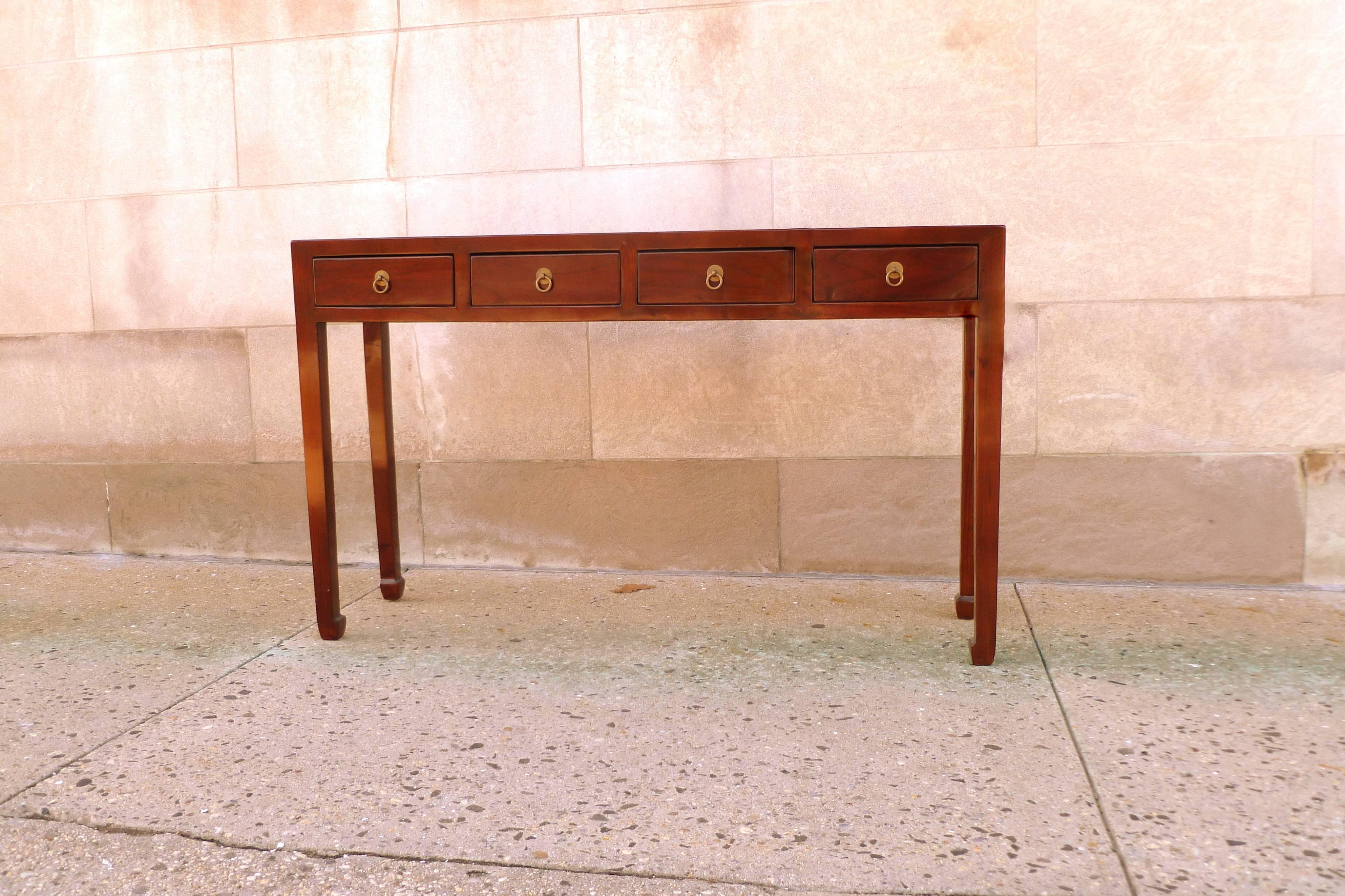 Ming Fine Jumu Console Table with Drawers