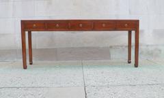 Fine Jumu Console Table with Drawers