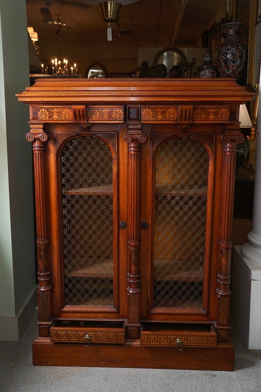 Polished Renaissance Revival Cabinet by Herter Brothers