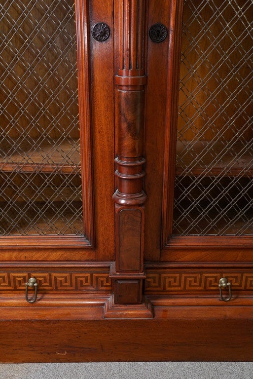 Brass Renaissance Revival Cabinet by Herter Brothers