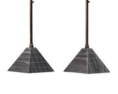 Erickson Aesthetics Marble and Brass Cocktail Tables