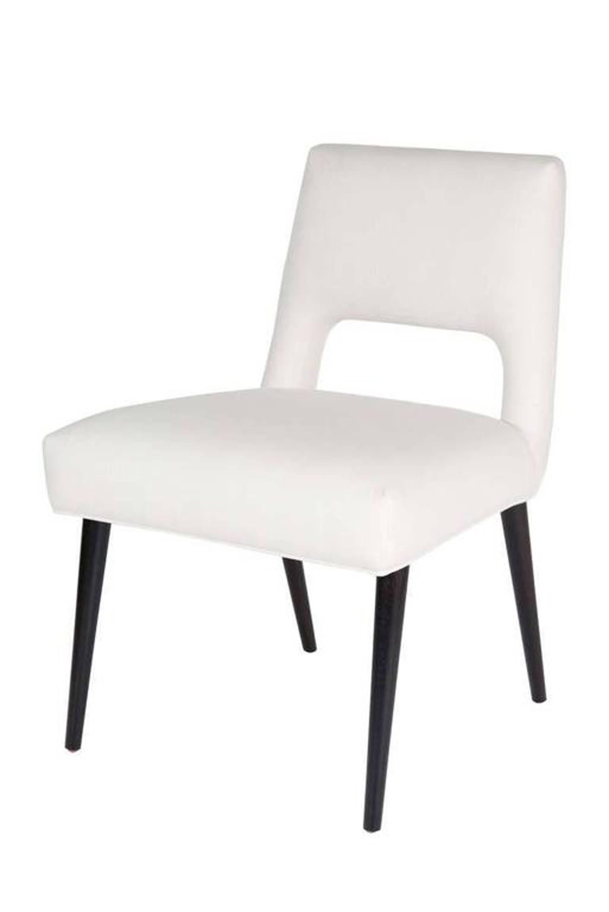 Contemporary Hofford Dining Chairs, Set of Six For Sale