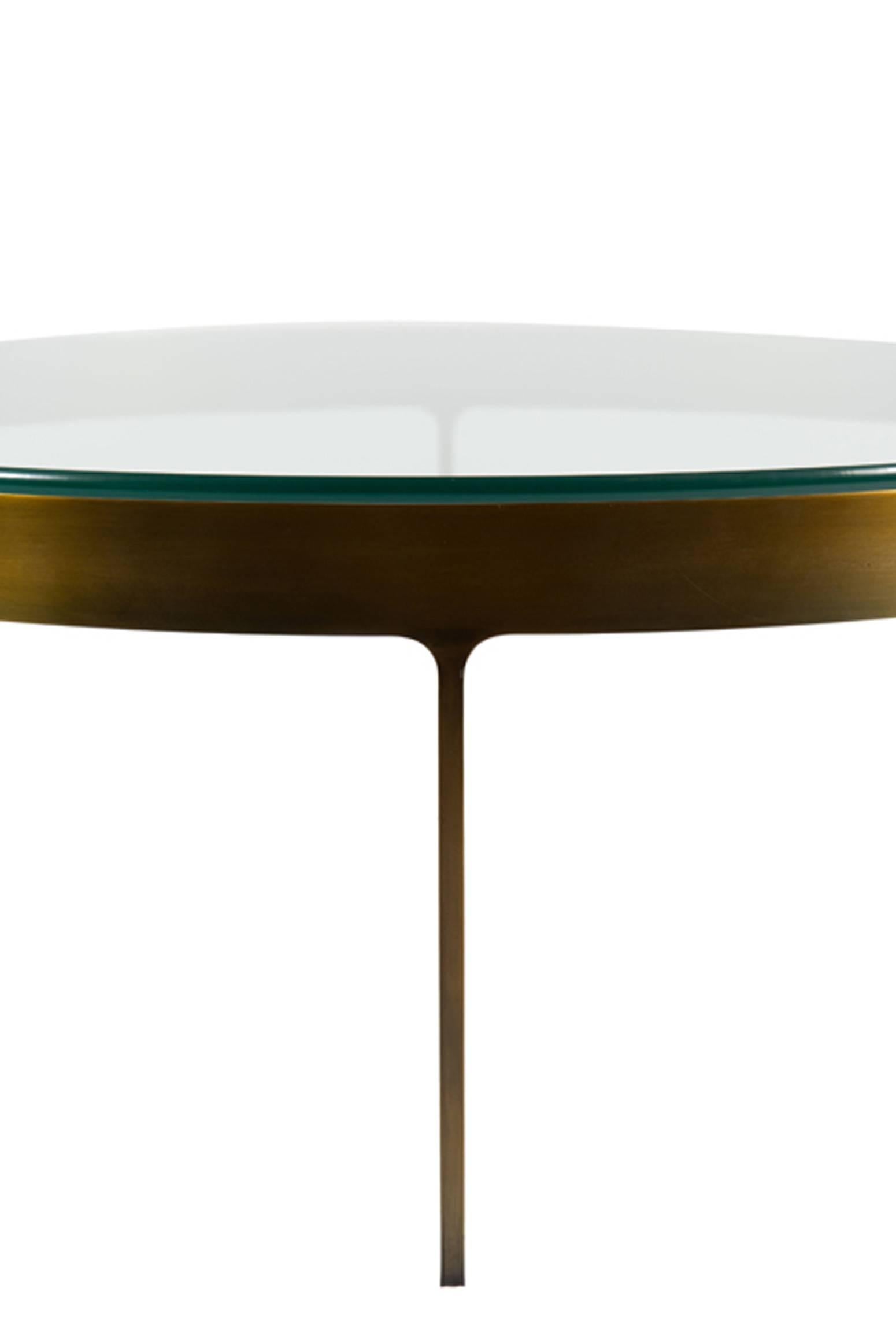 Bronzed Haworth Ring Cocktail Table For Sale